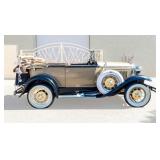Vintage 1931 Ford Model A Phaeton Convertible