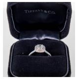 Jewelry Platinum Diamond Tiffany & Co Ring