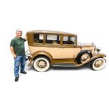Vintage Late 1931 Ford Model A 4 Door Sedan