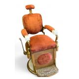 Antique Louis Hanson Co. Barber Chair