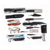 Knife 1 Assorted Fixed Blades & Folders