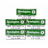 Ammo 250rds Remington 95gr .380 Ball
