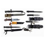 Knife 6 Bayonets & Fighting Knives