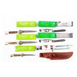 Knife 6 Knives Hen & Rooster & Marbles Outdoors