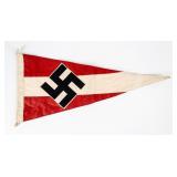 Authentic Nazi Triangular Pennant