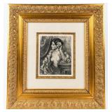 Art Framed "Femme a sa coiffure" Print