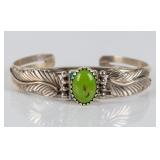 Jewelry Sterling Silver Feather Cuff Bracelet