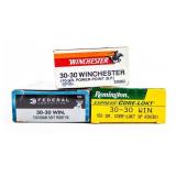 Ammo 60 Rounds .30-30 Win