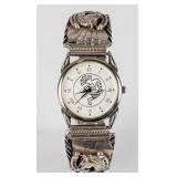Jewelry Sterling Silver Native-Style Watch
