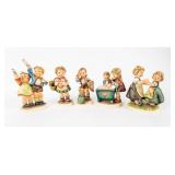 Lot of 5 Hummel Porcelain Figurines