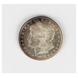 Coin 1878 7TF  Morgan Silver Dollar BU Toned