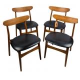 4 Mid-Century Dining Chairs