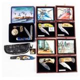 Knife 6 Collector Pocket Knives