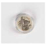 Coin 1/10 Ounce .999 Fine Platinum Koala