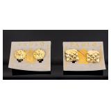 Jewelry 2 Pairs Paolo Gucci Earrings