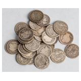 Coin (30) Barber Dimes 90% Silver