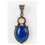 Jewelry Sterling Silver Lapis Lazuli Pendant