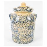 Pottery Robinson Ransbottom Sponge Ware Crock