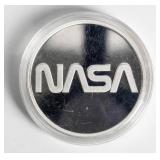 Coin 1 Troy Ounce .999 Silver NASA Space Round