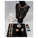 Jewelry Lot of Vintage Costume Jewelry