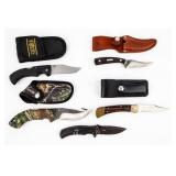 5 Pocket Knives Shrade, Buck, Gerber, Kershaw