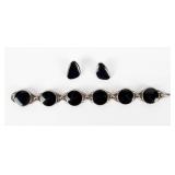 Jewelry Sterling Silver Earrings & Bracelet