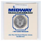 Coin Silver Eagle Promotion Midway Chevrolet