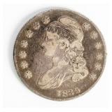 Coin 1835 Capped Bust Half Dollar in Very Fine