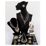 Jewelry Lot of Silver-Toned Costume Jewelry