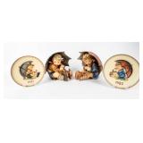 Hummel Umbrella Boy & Girl (W/ Plates)