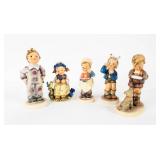 Lot of 5 Hummel Porcelain Figurines