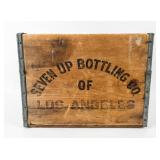 Vintage 1972 7UP Wooden Crate