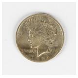 Coin 1921 Peace Silver Dollar Key in Very Good