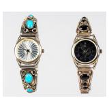 Jewelry 2 Sterling Silver Native-Style Watches