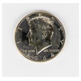 Coin 1964 Kennedy Half Dollar Proof Accent Hair