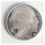 Coin 1 Troy Ounce .999 Silver Buffalo Type Round