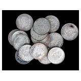 Coin (17) Mexican Silver UN Peso  XF / AU