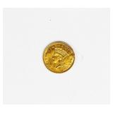 Coin 1866 United States Gold Dollar Very Fine*