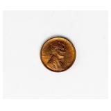 Coin 1909 Lincoln Cent Gem Red & Brown Unc.