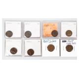 Coin (8) Semi Key Lincoln Cents