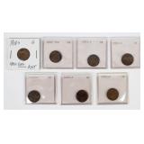 Coin (7) Semi Key Lincoln Cents
