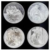 Coin (4) The Genius Michelangelo Sterling Silver