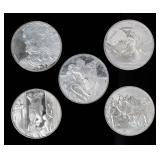 Coin (5) The Genius Michelangelo Sterling Silver