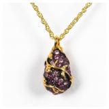 Jewelry Joan Rivers Rhinestone Egg Necklace