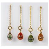 Jewelry Lot of 4 Joan Rivers Egg Charms