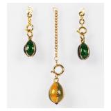 Jewelry Lot of 3 Joan Rivers Egg Charms