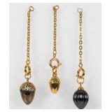 Jewelry Lot of 3 Joan Rivers Egg Charms