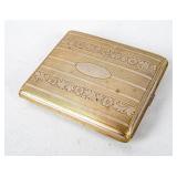 Vintage Evans Nickel-Silver Cigarette Case