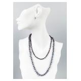 Jewelry 2 Baroque Peacock Pearl Necklaces