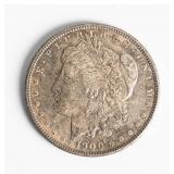 Coin 1900 Morgan Silver Dollar Gem BU